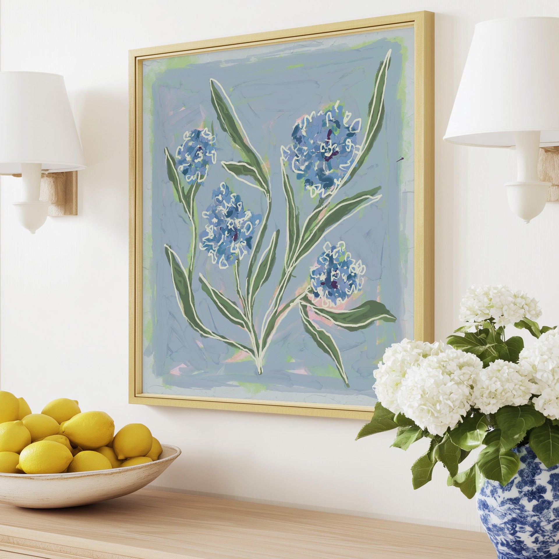 Porch Blossoms – Blues