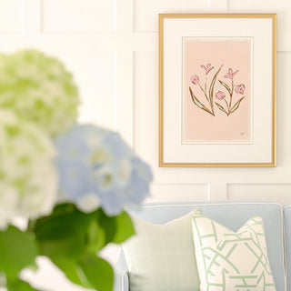 Floral Study No. 7 floral art print.