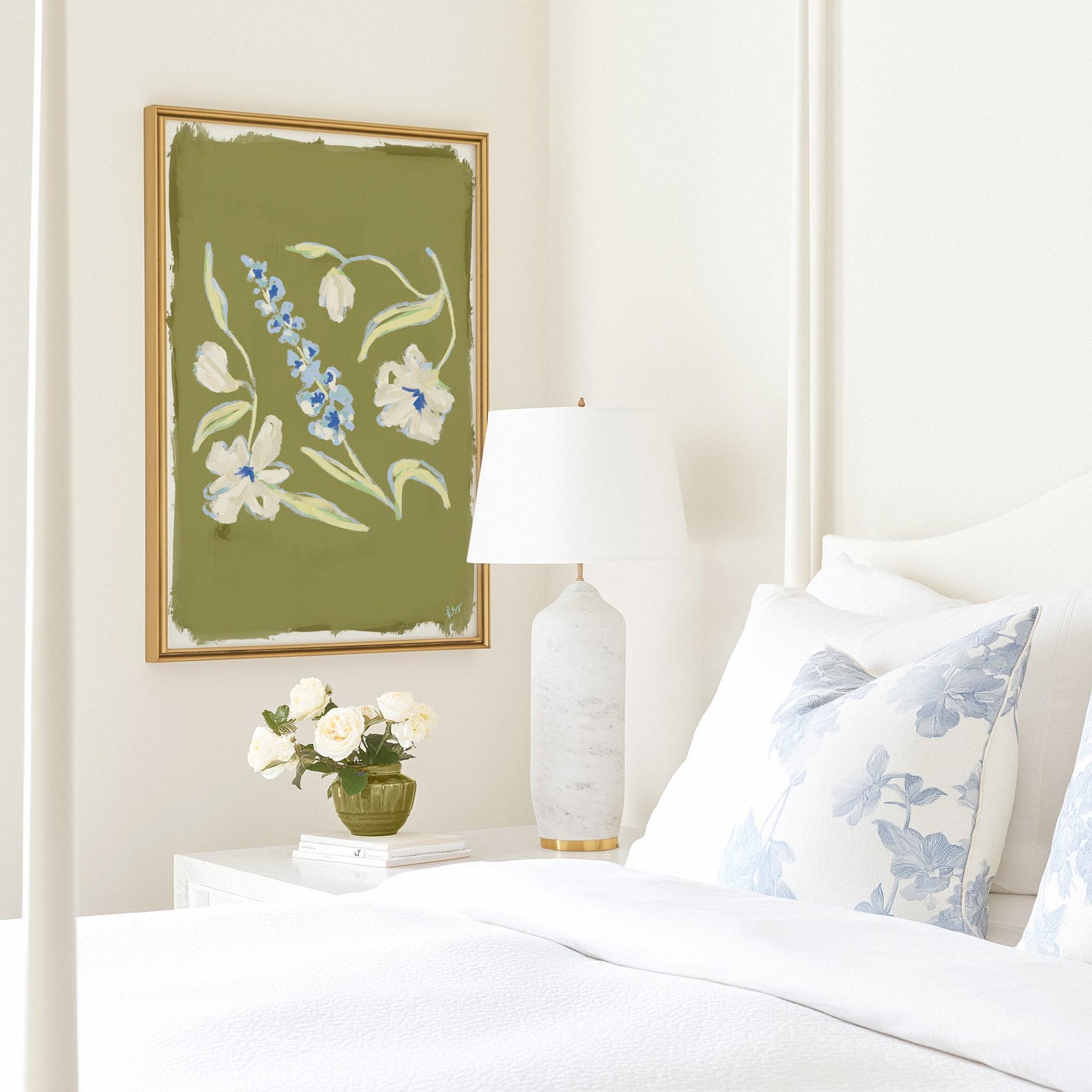 Painterly Arrangement – Olive