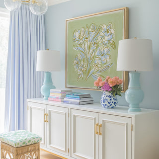 Floral Sketch No. 3 floral wall art print.