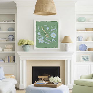 Garden Arrangement No. 15 floral wall art print.