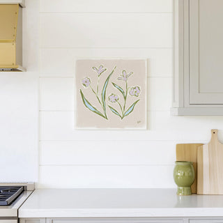 Floral Study No. 12 floral wall art print.