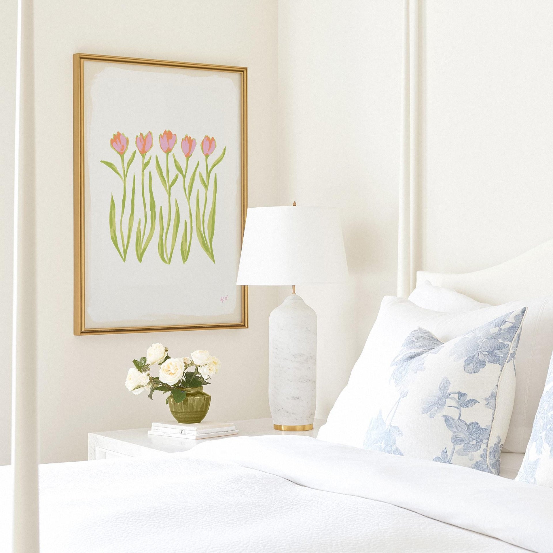 Tulips – Blush Green