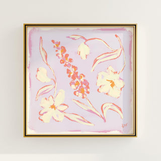 Garden Arrangement No. 4, set of four floral art prints.